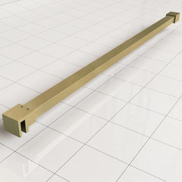 Wiesbaden Stabilisatiestang - 120cm - Geborsteld Messing, Ophalen of Verzenden, Nieuw