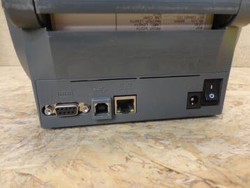 Zebra GX420d Barcode Label Printer USB & LAN + Cutter, Ophalen of Verzenden, Gebruikt, Zebra