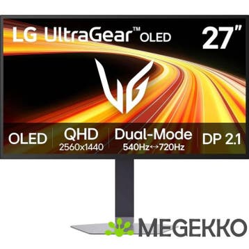 LG Ultragear OLED 27GX790B-B 27  500Hz Quad HD OLED Gaming, Verzenden, Nieuw, LG