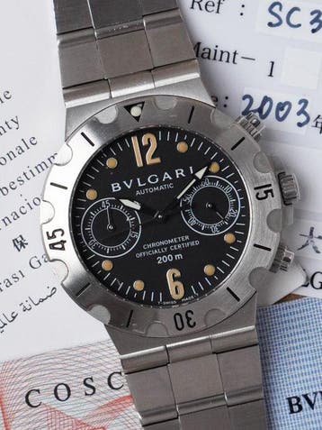 Bvlgari - Diagono - SCB38S - Heren - 1999, Nieuw