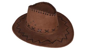 Hoed Cowboy suede bruin, Ophalen of Verzenden, Nieuw