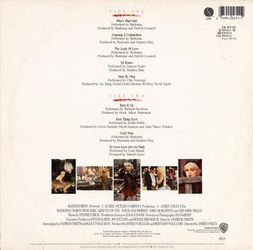 Madonna - Whos That Girl (Original Motion Picture Soundtrac, Ophalen of Verzenden, Gebruikt