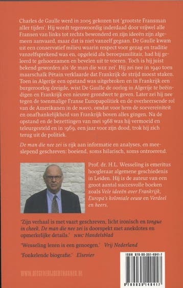 De man die nee zei 9789035140417 Henk Wesseling, Boeken, Verzenden, Gelezen, Henk Wesseling