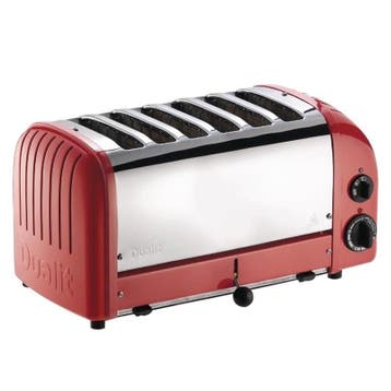 Broodrooster rood 60154 | Cap. 6st. | 195 sneden/h | 230V |, Verzenden, Nieuw in verpakking