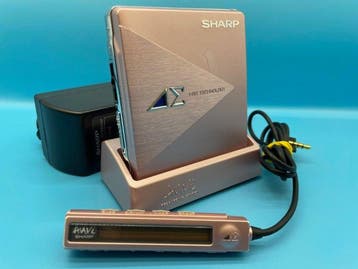 Sharp - MD-DS5 Draagbare minidisc-speler, Nieuw
