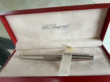 S.T. Dupont - Ellipsis Finition Platine - Lignes arrêtées, Nieuw