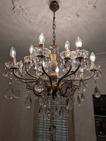 Kroonluchter - Kristal - Gigante 12 lichtpunten