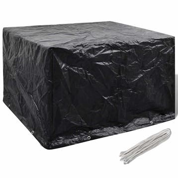 vidaXL Tuinmeubelhoes met 8 oogjes 135x135x90 cm, Tuin en Terras, Tuinmeubel-accessoires, Verzenden, Nieuw