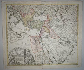 Turkije - Ottomaanse Rijk; J. B. Homann - Imperium Turcicum, Nieuw