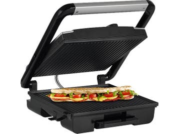 Princess -  112425 Panini Grill Pro  - Zwart, Verzenden, Nieuw