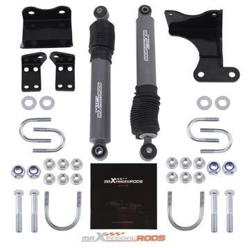 Dual Steering Stabilizer met Brackets geschikt voor Jeep..., Auto-onderdelen, Verzenden, Nieuw, Jeep