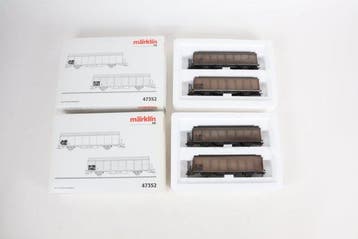 Märklin H0 - 47352 - Modeltrein goederenwagonset (2) -, Nieuw