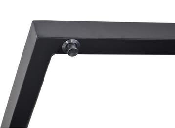 Standenstoel - Flare Negro - Antraciet - Lesli Living, Verzenden, Nieuw