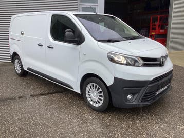 Toyota ProAce Worker 2.0 145 pk Aut. L2 Adapt.Cruise/ Standk, Automaat, Stof, Gebruikt, Wit