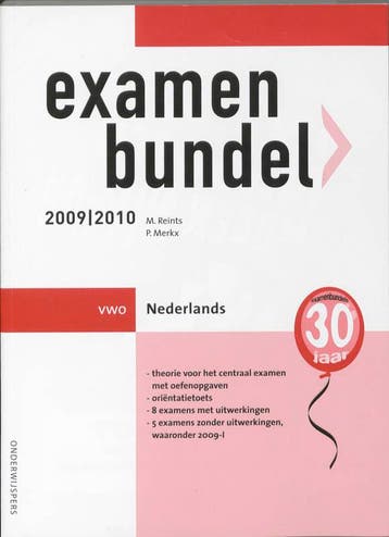 Examenbundel 2009/2010 Vwo Nederlands - M. Reints, Verzenden, Gelezen, M. Reints