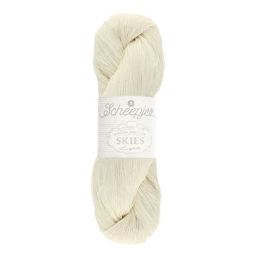 Scheepjes Skies Light - 118 Undyed - Haakgaren / Breigaren, Ophalen of Verzenden, Nieuw, Breien of Haken, Wol of Garen