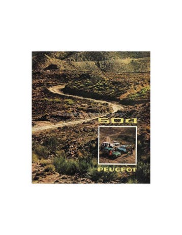 1974 PEUGEOT 504 BREAK BROCHURE NEDERLANDS, Nieuw, Peugeot, Author