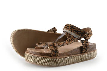 Poelman Espadrilles in maat 38 Bruin, Poelman, Bruin, Verzenden, Zo goed als nieuw