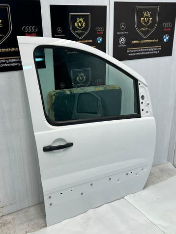 Fiat Scudo portier rechts achter deur bj.2013 kleur wit, Auto-onderdelen, Gebruikt, Voor, Fiat, Deur