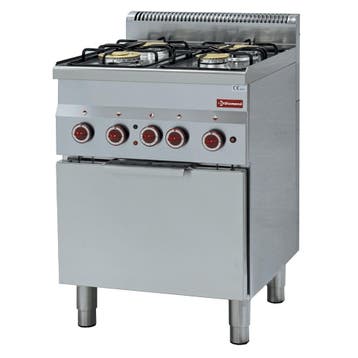 Diamond Gasfornuis + Heteluchtoven | PRO 600 | Gas/Elektrisc, Ophalen of Verzenden, Nieuw in verpakking