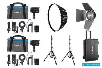 Nanlite Forza 60B II Bi-Colour LED Dual Kit (2, Audio, Tv en Foto, Fotografie | Fotostudio en Toebehoren, Ophalen of Verzenden
