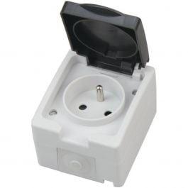Waterdicht Buitenstopcontact Enkel Geaard IP54 - Veilig & Ro, Ophalen of Verzenden, Nieuw