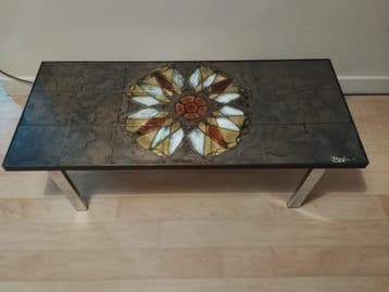BELARTI - Salontafel - Keramiek, Metaal - Oorspronkelijk