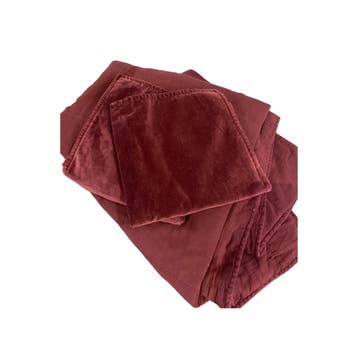 IB Laursen Plaid Met 2 Kussenhoezen - Ongebruikt, Ophalen of Verzenden, Zo goed als nieuw, Rood, Textiel