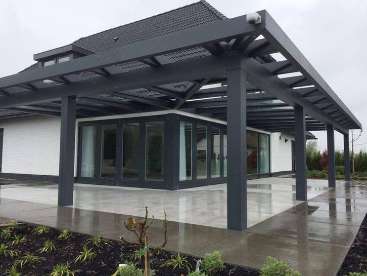 Exclusieve overkapping specialist MAATWERK veranda serre, Tuin en Terras, Overkappingen, Nieuw, Veranda, Verzenden