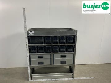 Aluca bedrijfswageninrichting 1010x420x1150mm (3034), Ophalen of Verzenden