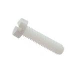Nylon M6 bout - 6 x 30mm - Klasse 6.6 - Metrisch, Ophalen of Verzenden, Nieuw, Minder dan 50 mm, Bouten of Moeren