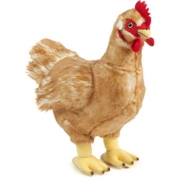 Kip knuffel - pluche - 35 cm - boerderijdier - knuffelkip, Verzenden, Nieuw