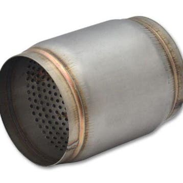 Vibrant SS Race Muffler 3.5in inlet/outlet x 5in long, Ophalen of Verzenden, Nieuw