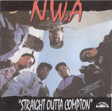 cd - N.W.A* - Straight Outta Compton, Verzenden, Zo goed als nieuw