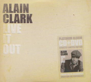 cd digi - Alain Clark - Live It Out, Verzenden, Zo goed als nieuw