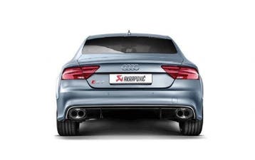 Audi C7 RS7 Sportback Akrapovic titanium evolution line, Verzenden
