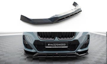 Voorspoiler BMW X1 M Pakket U11 Maxton Glans Zwart, Ophalen of Verzenden, Nieuw