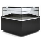 Open hoek 90°, neutral, high glass - BLACK, Verzenden, Nieuw in verpakking, Koelen en Vriezen