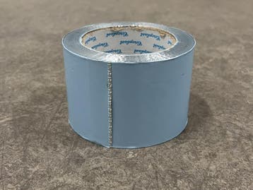 Veiling - 10x Coroplast aluminium tape - folie (75mm × 50m), Nieuw