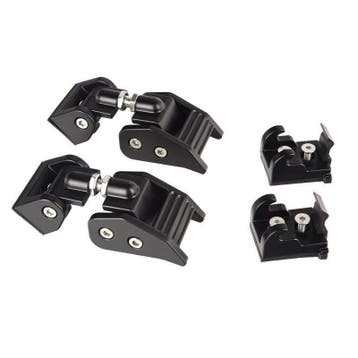 Rugged Ridge 07-18 Jeep Wrangler JK Black Hood Catches, Auto-onderdelen, Ophalen of Verzenden, Nieuw