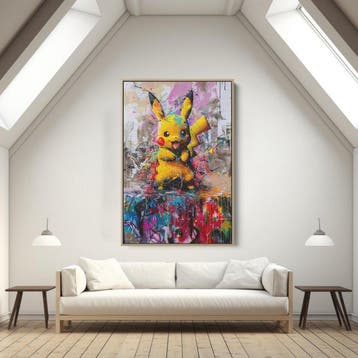 Dine Chanima (XX-XXI) - Pikachu Street Mural