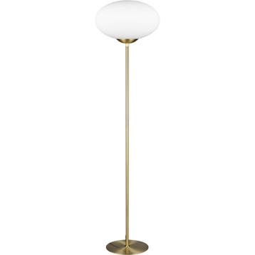 LED Vloerlamp - Trion Otmen - E27 Fitting - 1-lichts - Rond, Huis en Inrichting, Lampen | Vloerlampen, Ophalen of Verzenden, Nieuw