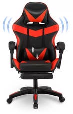 Gamingstoel Massage – Verstelbaar met Voet- &amp; Rugsteun, Verzenden, Nieuw