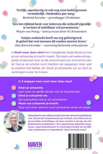Nooit meer doen alsof 9789493213173 Aukje Nauta, Boeken, Verzenden, Zo goed als nieuw, Aukje Nauta