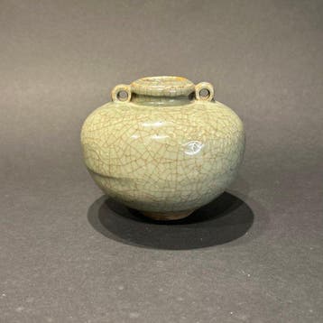 Pot - Aardewerk - Ming waterpotje, Antiek en Kunst