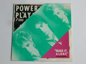 Powerplay - Make it alone (vinyl single), Ophalen of Verzenden, Zo goed als nieuw