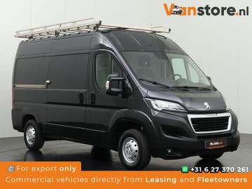 Peugeot Boxer 22 2020 (Export only), Auto's, Zwart, Nieuw, Te koop, Handgeschakeld