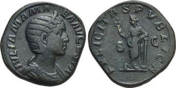 222-235 n Chr Rom Julia Mamaea, Mutter des Severus Alexan..., Verzenden