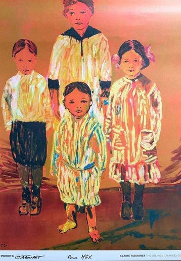 Claire Tabouret (XX) - Signed - The Siblings 2020