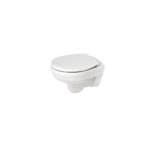 Wandcloset Plieger Basic Rimfree Diepspoel Met Toiletzitting, Doe-het-zelf en Verbouw, Sanitair, Ophalen of Verzenden, Nieuw, Overige typen